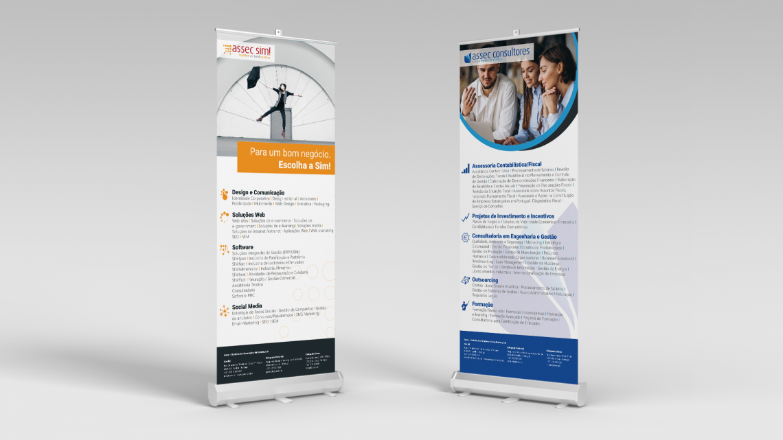 Roll up - Assec Sim e Assec Consultores